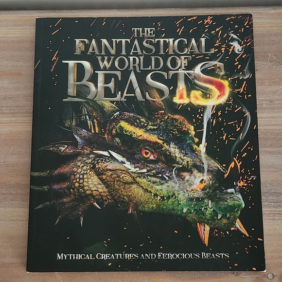 🐉 The Fantastical World of Beasts Book – Mythical Creatures, Very Good - Picture 1 of 15